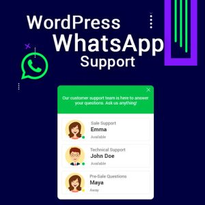 WordPress-WhatsApp-Support