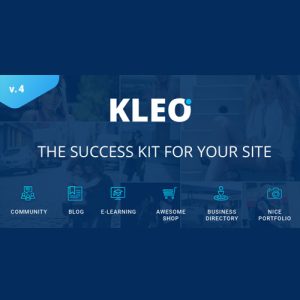 KLEO-Pro-Community-Focused-Multi-Purpose-BuddyPress-Theme