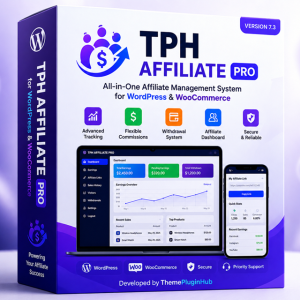TPH Affiliate Pro – Premium WooCommerce Affiliate Management Plugin for WordPress